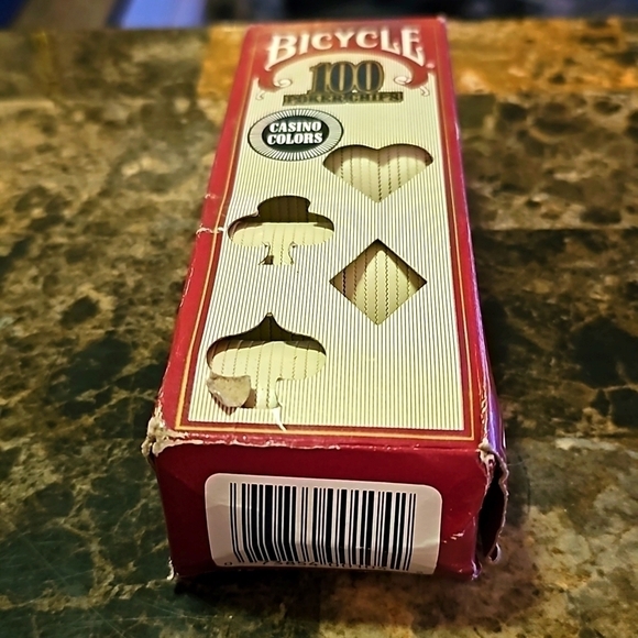 Vintage Bicycle 100 poker chips - Picture 6 of 6